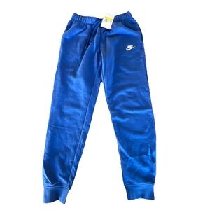 Nike Blue Fleece Womens Joggers SIZE S. BV